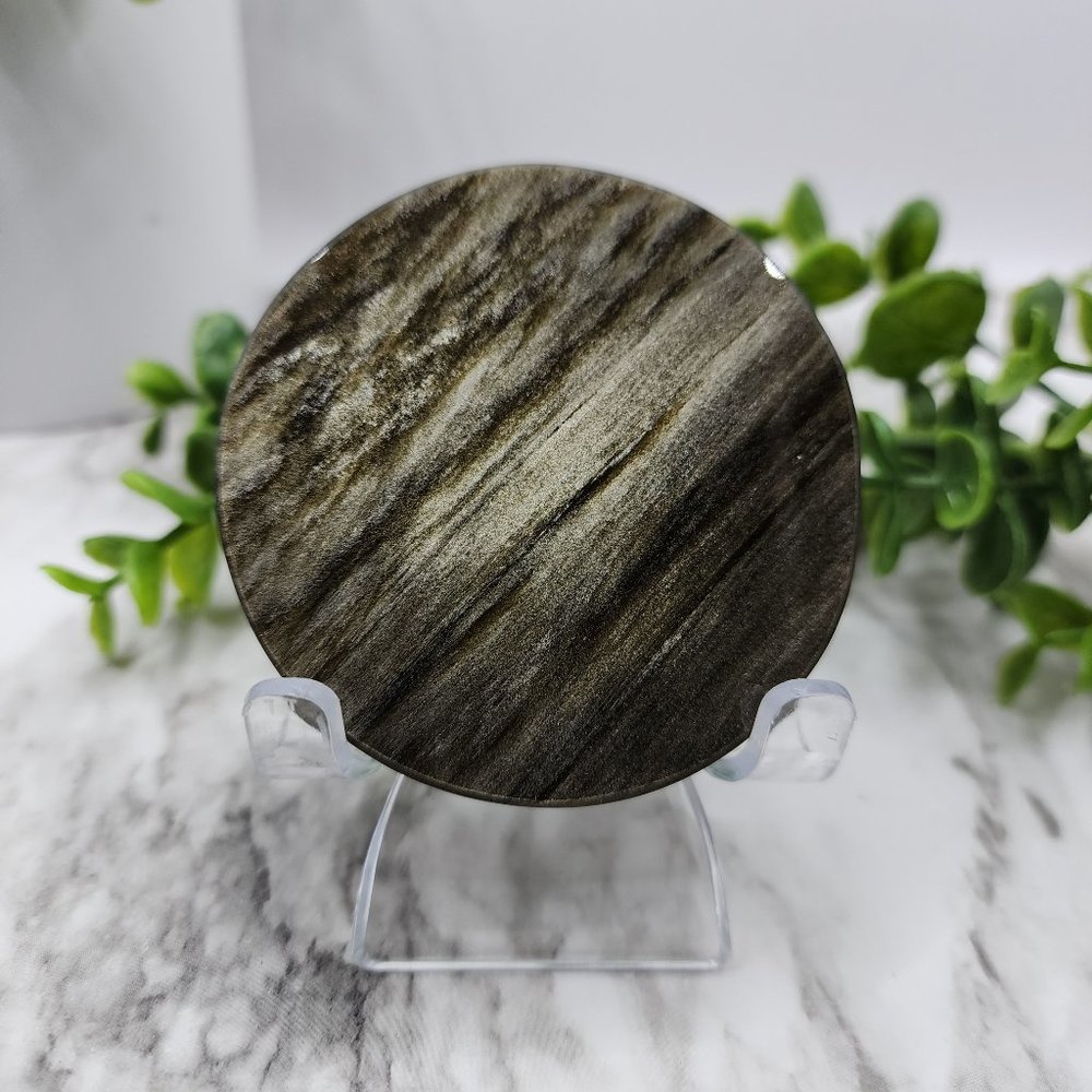 Mexican Sheen Obsidian - Picture 1 of 4